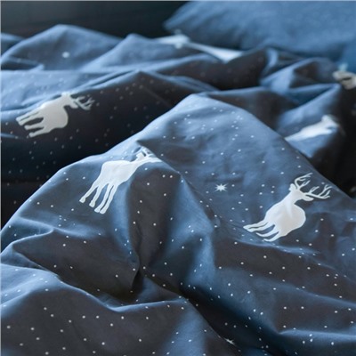 Постельное бельё "Этель" 1.5 сп Magic night 143х215 см, 150х214 см, 70х70 см - 2 шт, бязь