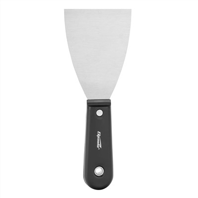Шпательная лопатка стальная, 75 мм, полированная, пластмассовая ручка Sparta