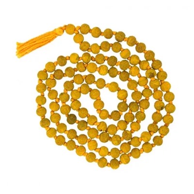 Четки из Куркумы, Haldi Mala, произв. Parth Pooja Bhandar