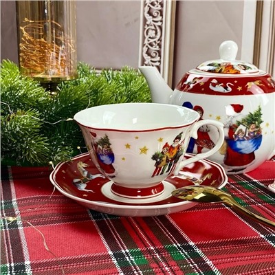 305-210 Чайный набор 12пр.260 мл НОВЫЙ ГОД в под.уп.(х6)