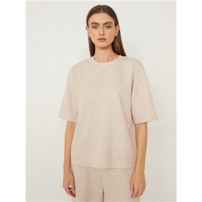 Трикотажная футболка oversize