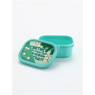 Ланч - бокс новогодний «Светись от счастья в новом году», 150 мл