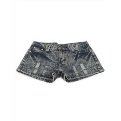 7718 BLUE Шорты джинсовые женские