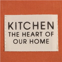 Дорожка на стол Этель Kitchen 40×150 см, оранжевый, 100% хлопок, саржа 220 г/м²