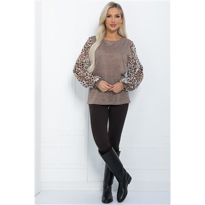 Джемпер Василиса (коричневый) Б12249-30