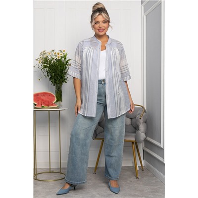 Блуза Июль (голубая) Б13876-24М