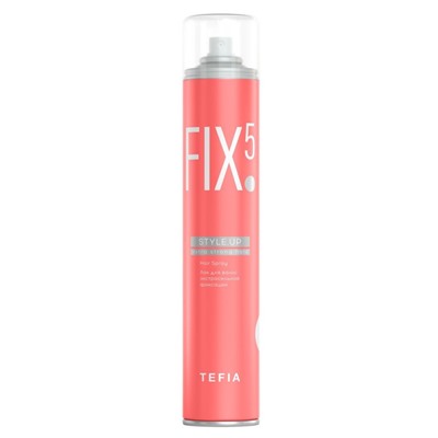 Лак для волос экстрасильной фиксации, Hair Spray Extra Strong Hold, Style.Up, TEFIA, 500 мл