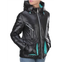 8265 BLACK Куртка демисезонная женская BAOFANI (100 гр. синтепон)