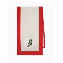 Дорожка Этель Christmas wreath« 40×149 см, 100% хлопок, саржа 190 г/м²