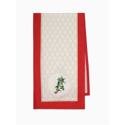 Дорожка Этель Christmas wreath« 40×149 см, 100% хлопок, саржа 190 г/м²