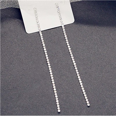Серьги длинные на гвоздиках арт. 13 2509 (id 271088)