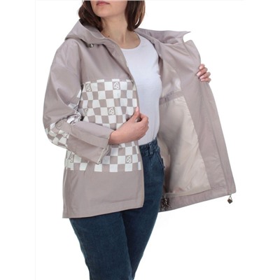 F8605 BEIGE Ветровка женская MARIA