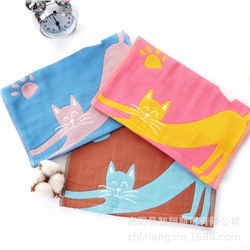 Creative soft gauze children's bath towel, wholesale