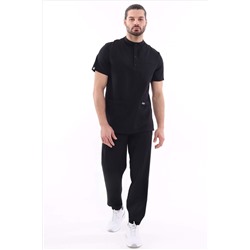 Брюки медицинские мужские 1-50-15-0 / Curly 65 Rich black