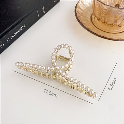 Краб металлический С БУСИНАМИ 11,5 см.