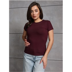 Футболка "Скимс" Бордо Женская