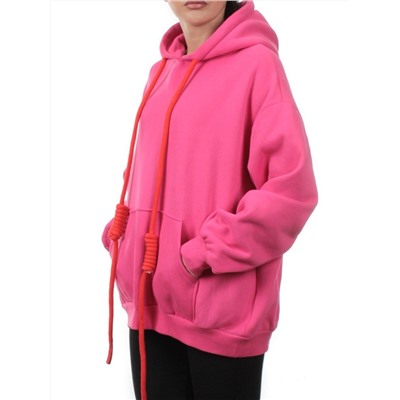 2226 PINK Толстовка женская (85% хлопок, 10% полиэстер, 5% спандекс)