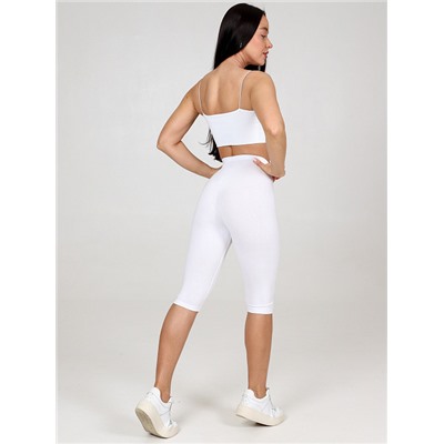 Бриджи Фитнес белый ИвК