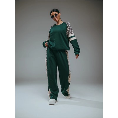 Костюм Хлоя изумруд Лт