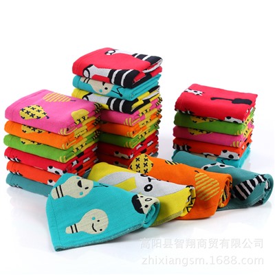 Creative gauze scarf, wholesale, Zhiyang gauze series, towels/towels/bath towels/children's towels/towels are quilted/children, with diverse patterns and rich colors.