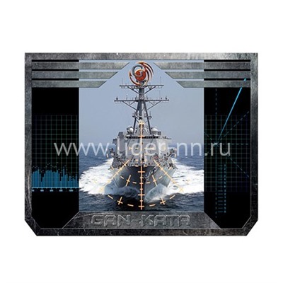 Коврик для компьютерной мыши DIALOG Gan-Kata PGK-07 warship 300х235х3 мм