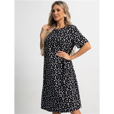 Платье Ронда (черное) П14390-16М