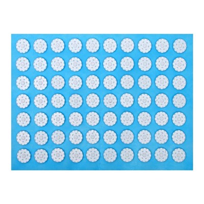 Аппликатор «Кузнецова», 70 колючек, спанбонд, 23×32 см, голубой.