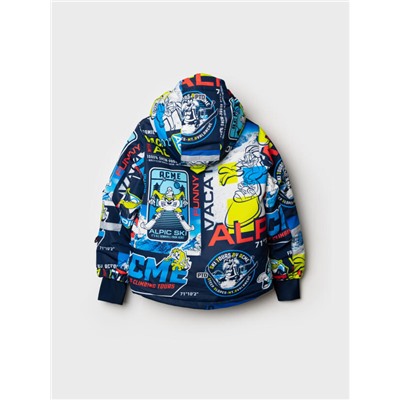 Комплект зимний для мальчика: куртка, полукомбинезон