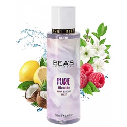 Мист для тела и волос Beas Body & Hair Pure Attraction 250 ml