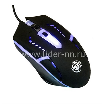 Мышь проводная DIALOG игровая Gan-Kata MGK-03U 4 кнопки (черная)