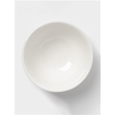 Салатник толстостенный Доляна White Label, 170 мл, d=10 см, фарфор, белый
