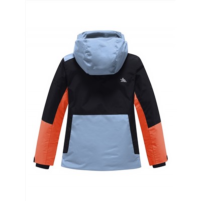 Горнолыжный костюм зимний для мальчика оранжевого цвета 9517O