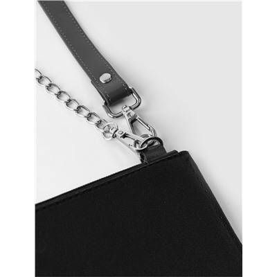 Полукольцо для сумок двойное, d=15 мм, толщина - 1 мм, 2 шт., цвет серебряный