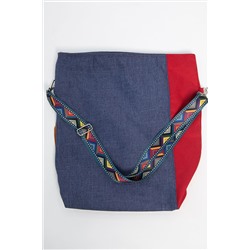 Сумка-торба Комби (сине-красная) СТ10