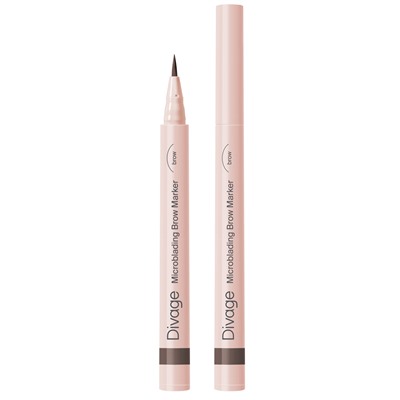 Divage Маркер Стойкий Для Бровей С Эффектом Microblading №03