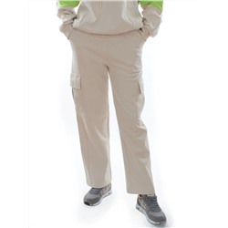3156/3157 BEIGE/LT. GREEN Костюм спортивный женский (95% хлопок, 5% эластан)