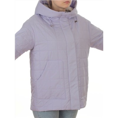 9607 LILAC Куртка стеганная демисезонная женская (100 гр. холлофайбер)