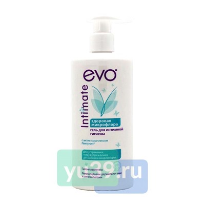 Гель Лактулин EVO для интимной гигиены, здоровая микрофлора, 250мл