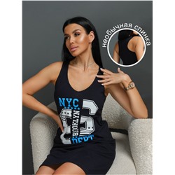 Туника "Нью-Йорк 86" синий