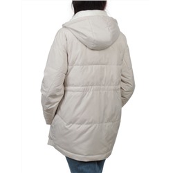 M24-212 LT. BEIGE Куртка демисезонная женская (100 гр. холлофайбер)