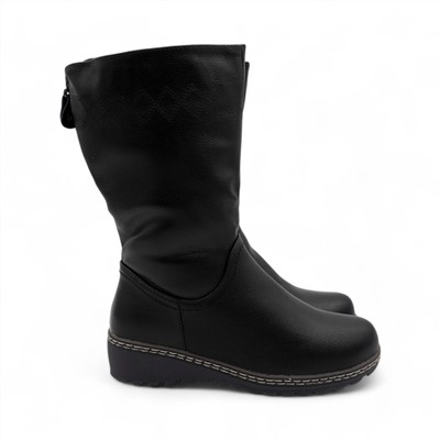 Зимние женские сапоги Н3582-1 черные