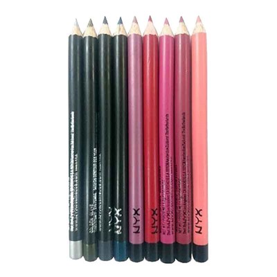 Карандаш для глаз Nyx Waterproof Caryon Contour Des Yeux № 1 Bright Silver (1 шт.)