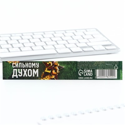 Ручка шариковая пластик, синяя паста «С днём защитника отечества. 23 февраля»