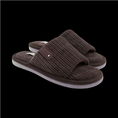 Тапочки домашние 10342-4 коричневые