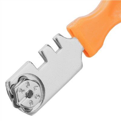 Стеклорез шестироликовый с пластмассовой рукояткой Sparta