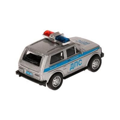 Машина металл LADA ПОЛИЦИЯ 10 см, инерция, кор 334842