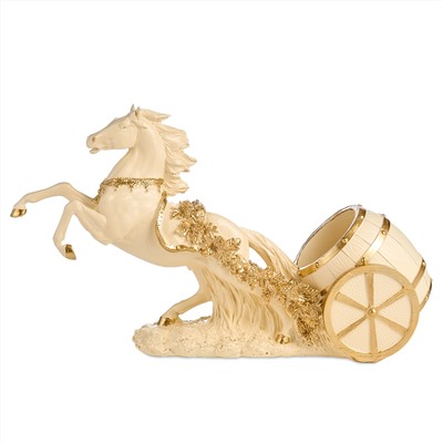 ПОДСТАВКА ПОД БУТЫЛКУ "ЛОШАДЬ" 40,5*13,8*21 СМ