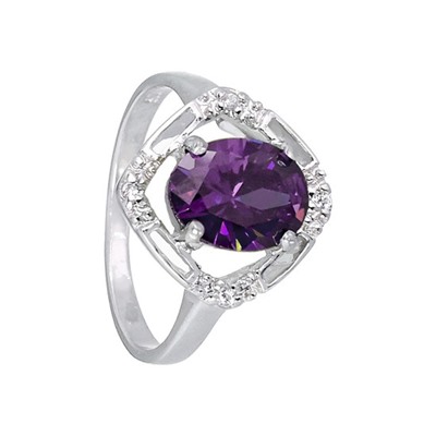 Кольцо 'Туан' с фианитами ТГКС.790Ф6