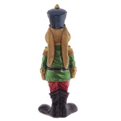 Фигурка декоративная "Солдатик-зайка" (блок из 2шт), L8 W6,5 H21,5 см