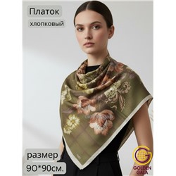 Платок женский из хлопка премиум Артикул: СУ2504/9